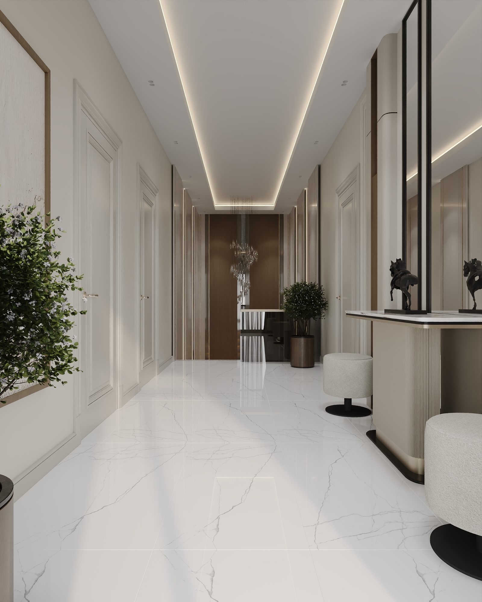 House interior project in Ramana