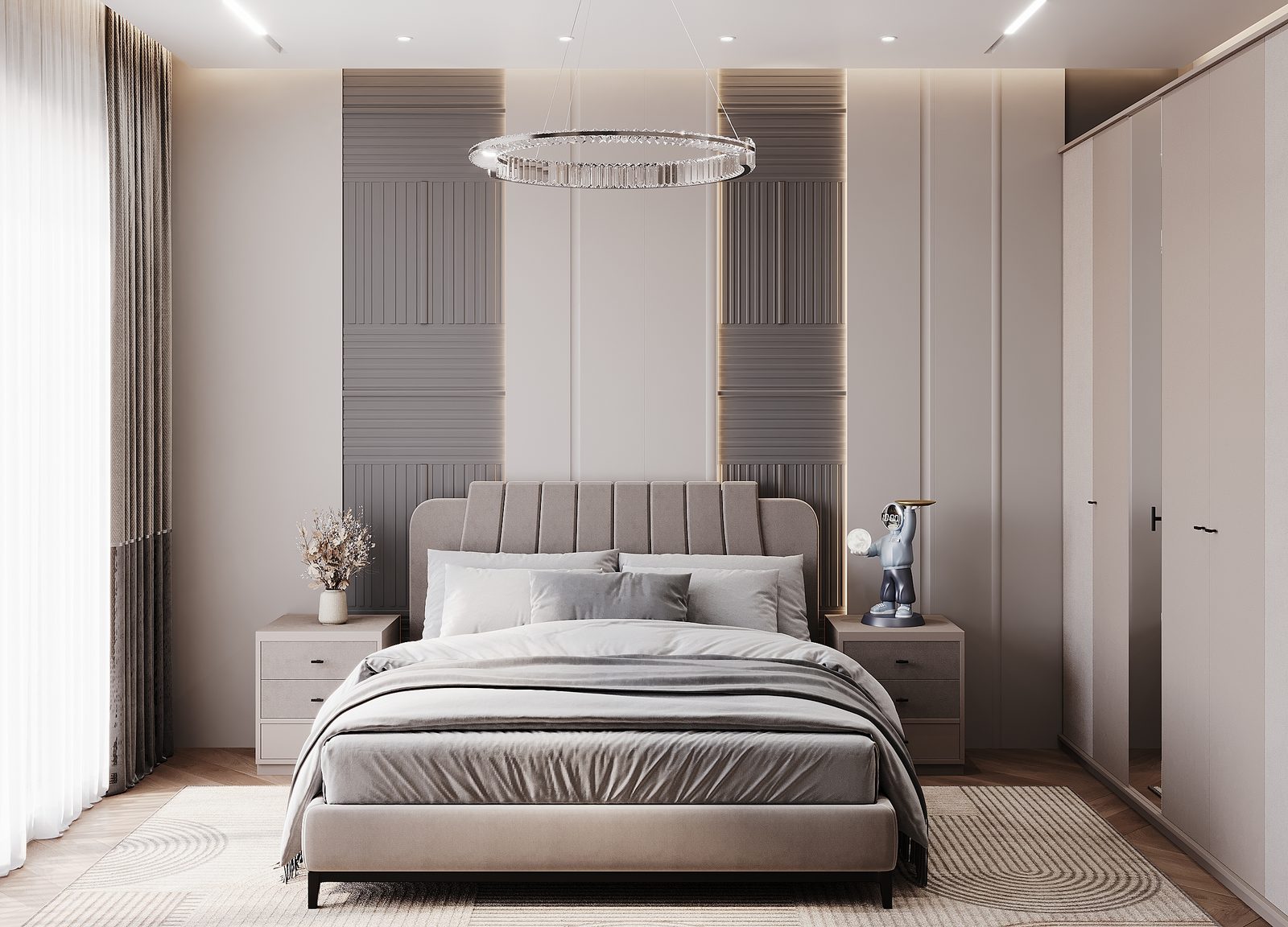 House interior project in Ramana — Boy's room. Interior view 10