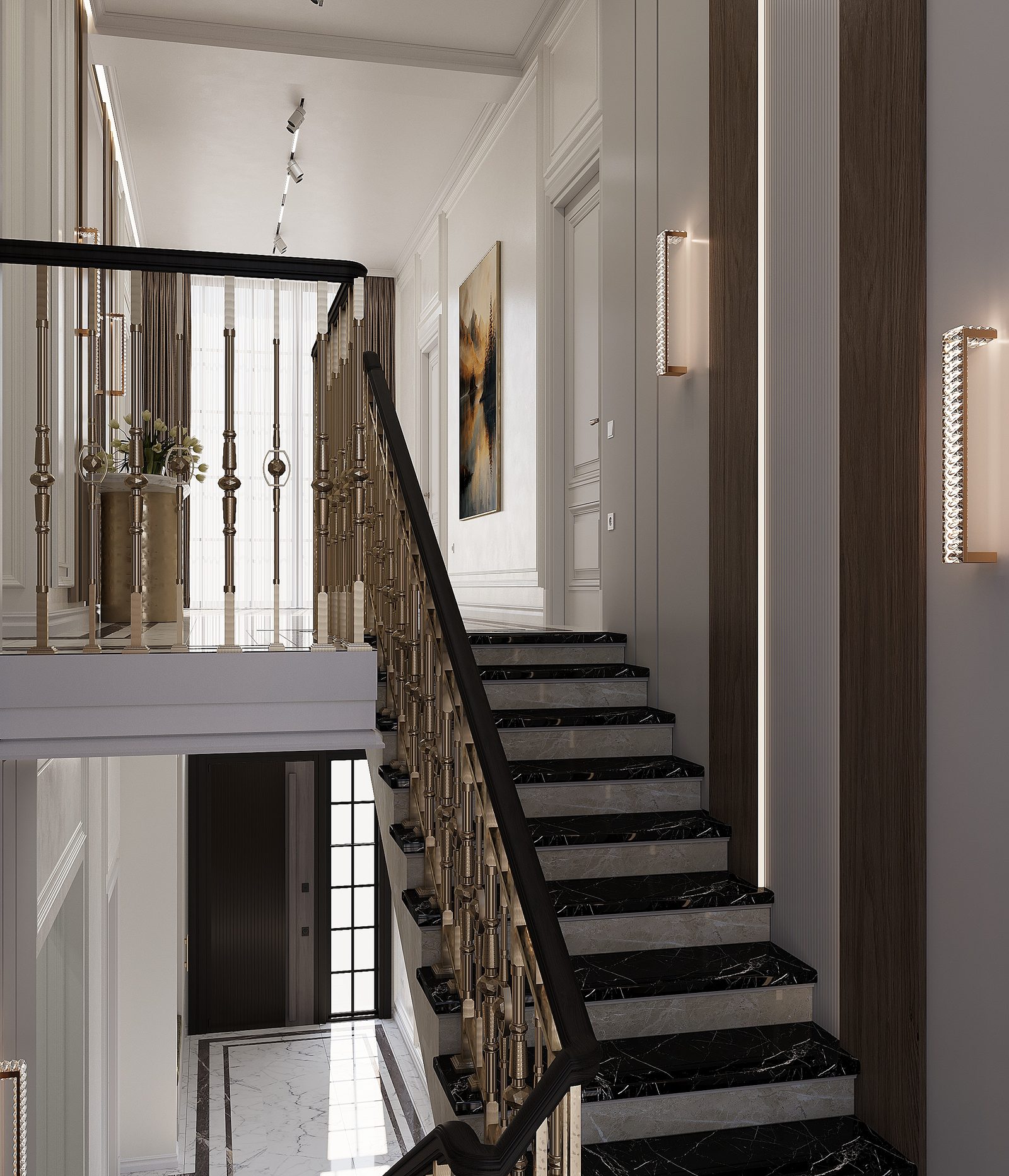 Two-storey house project in Goradil — interior view 3