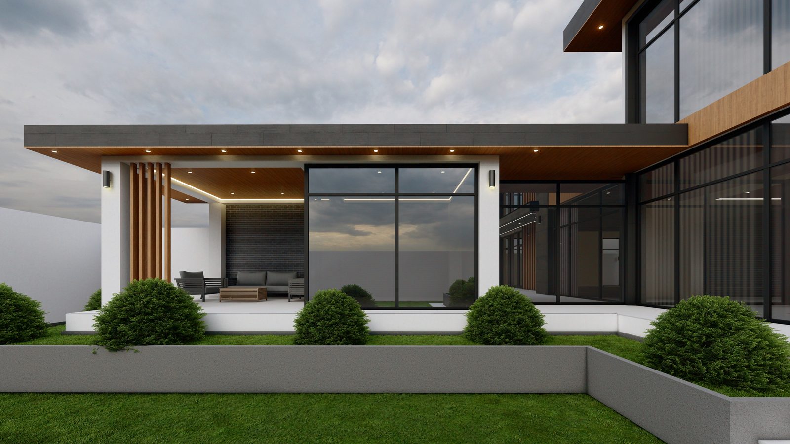 House project in Goygol — interior view 2