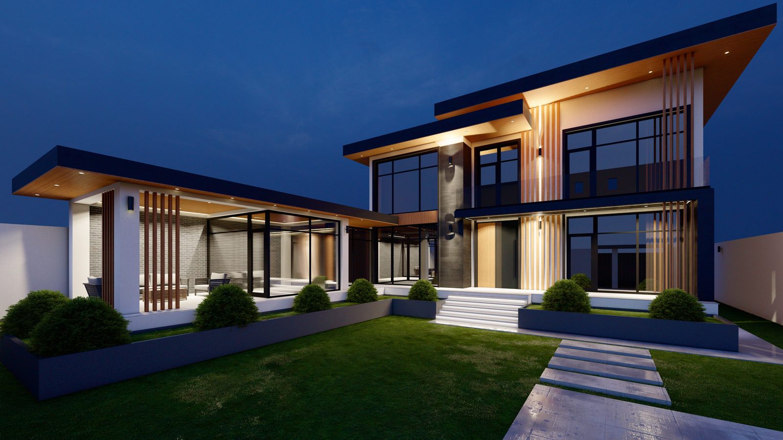 House project in Goygol — interior view 3