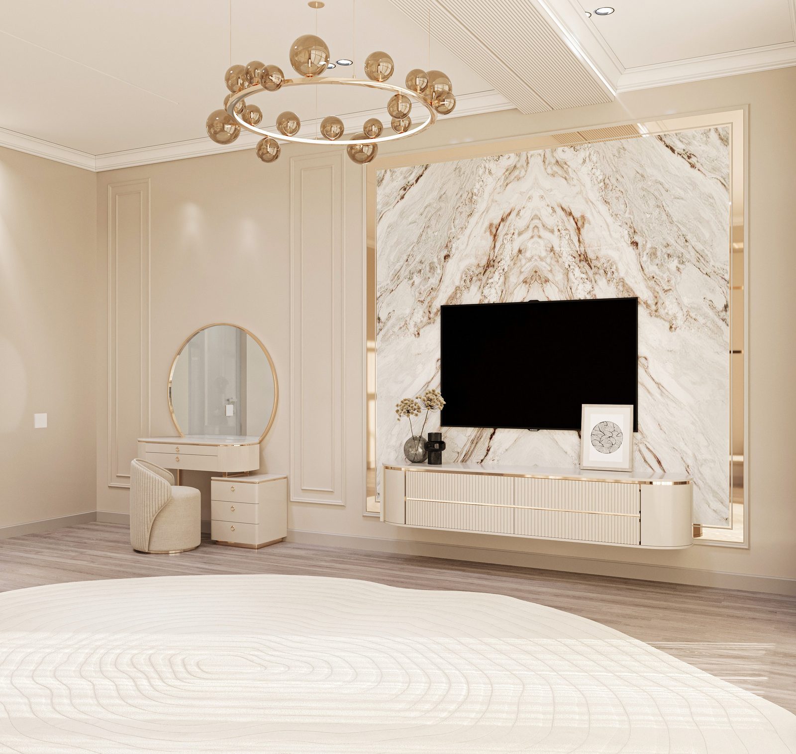 Villa project in Shikhov — interior and landscape — interior view 7