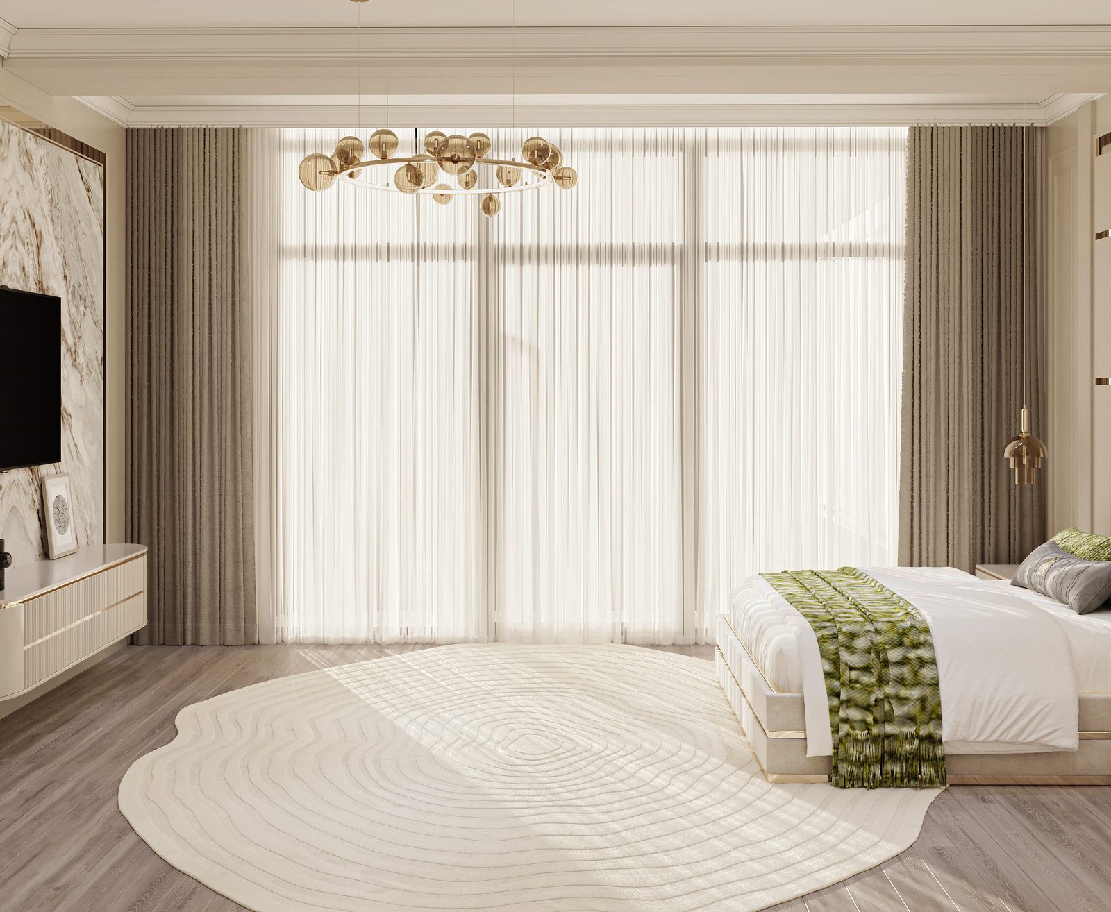 Villa project in Shikhov — interior and landscape — interior view 8