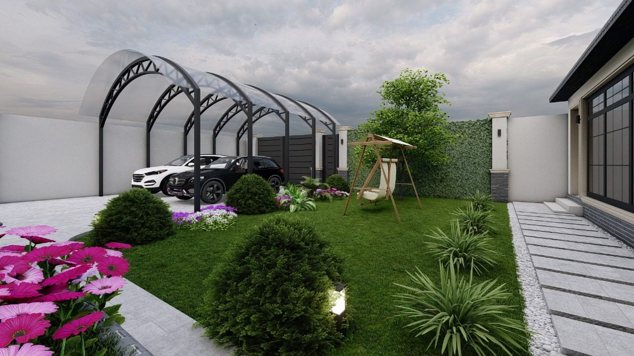 7 sot garden and landscape project in Badamdar — interior view 8