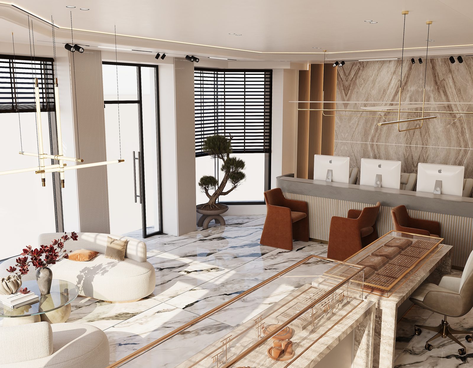 Pawnshop interior project