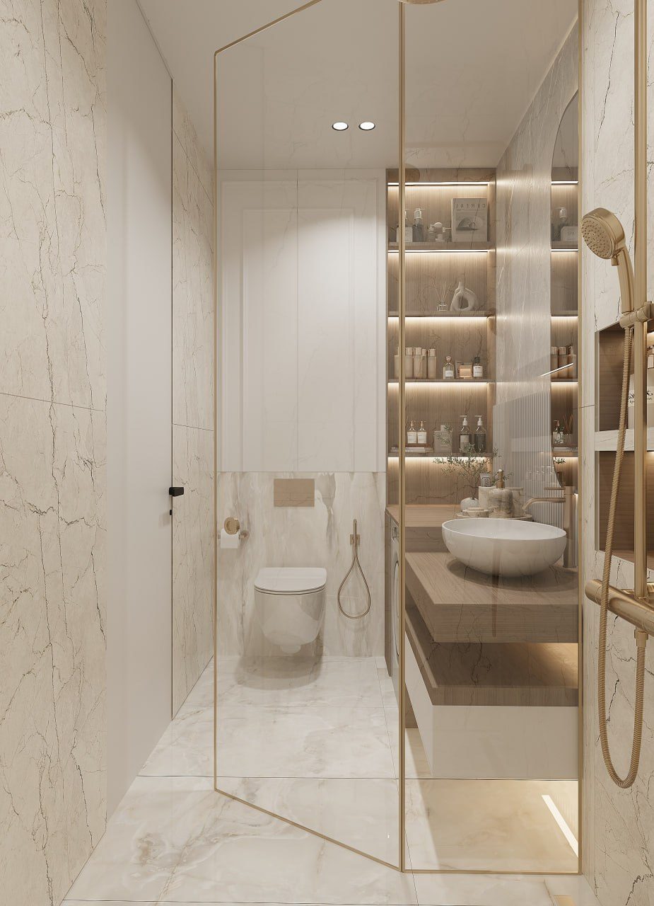 102 m² mənzil layihəsi, Galaxy Park — Sanuzel. İnteryer görüntüsü 12