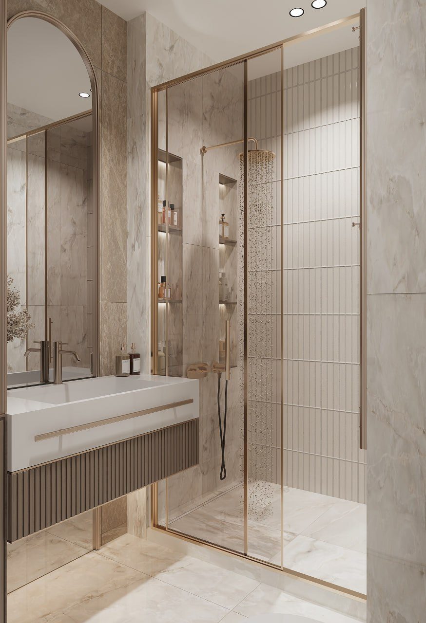 102 m² mənzil layihəsi, Galaxy Park — Sanuzel. İnteryer görüntüsü 15