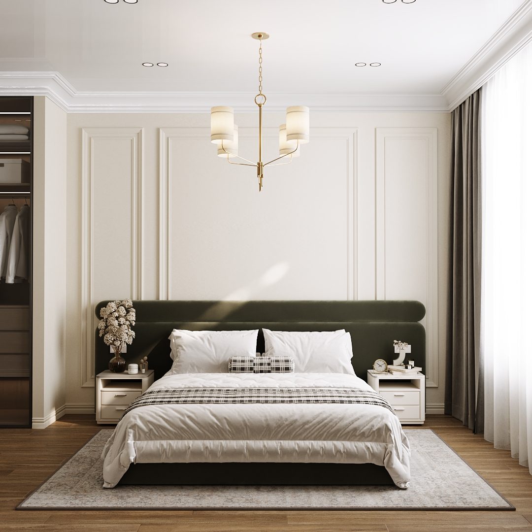 Квартира 140 м², Белый город — Спальня. Вид интерьера 6