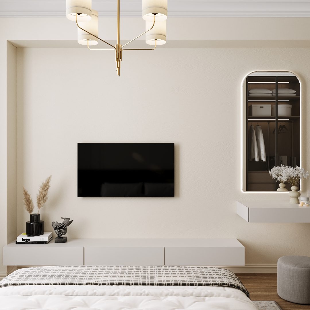 Квартира 140 м², Белый город — Спальня. Вид интерьера 7