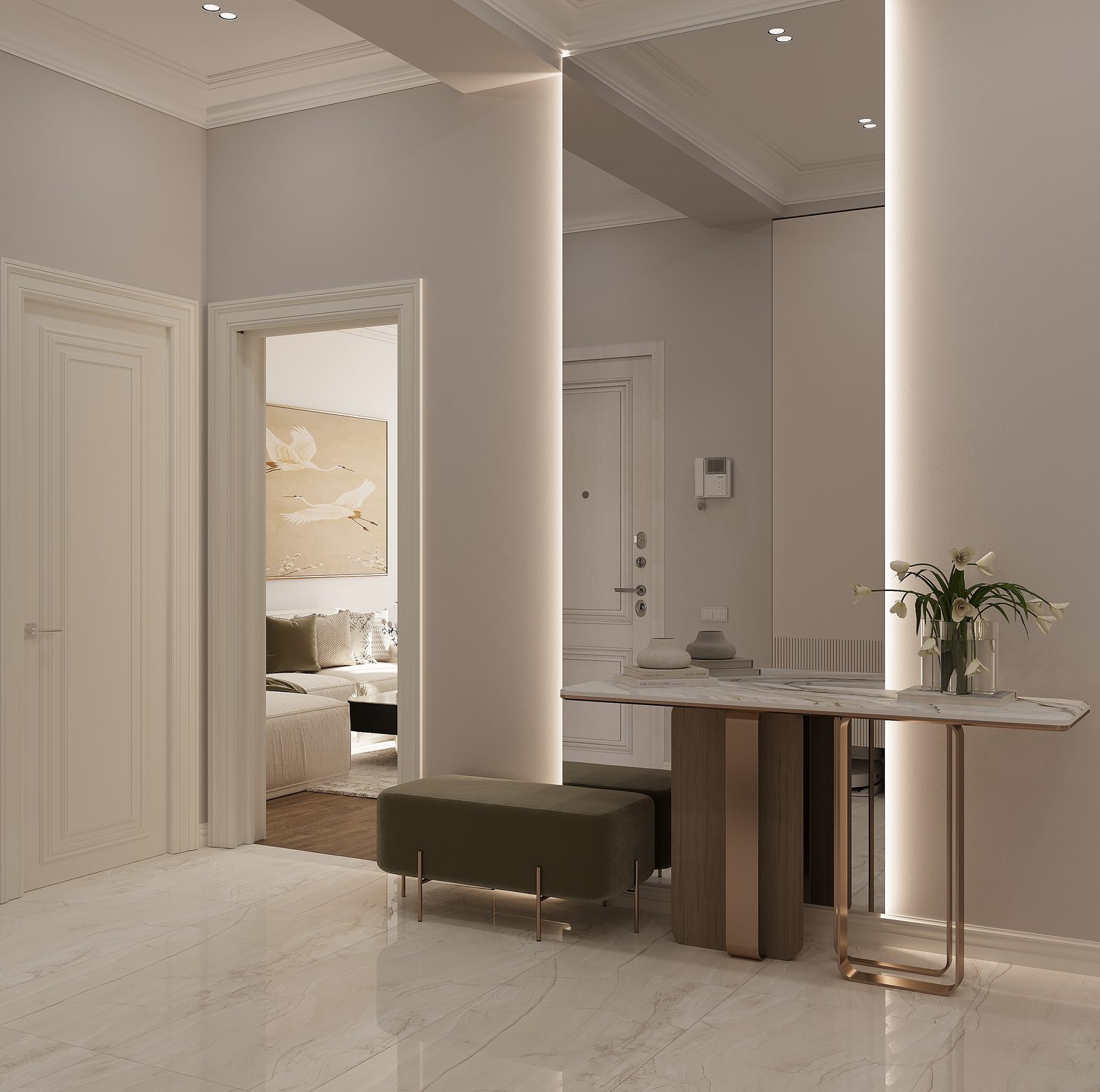 Квартира 140 м², Белый город