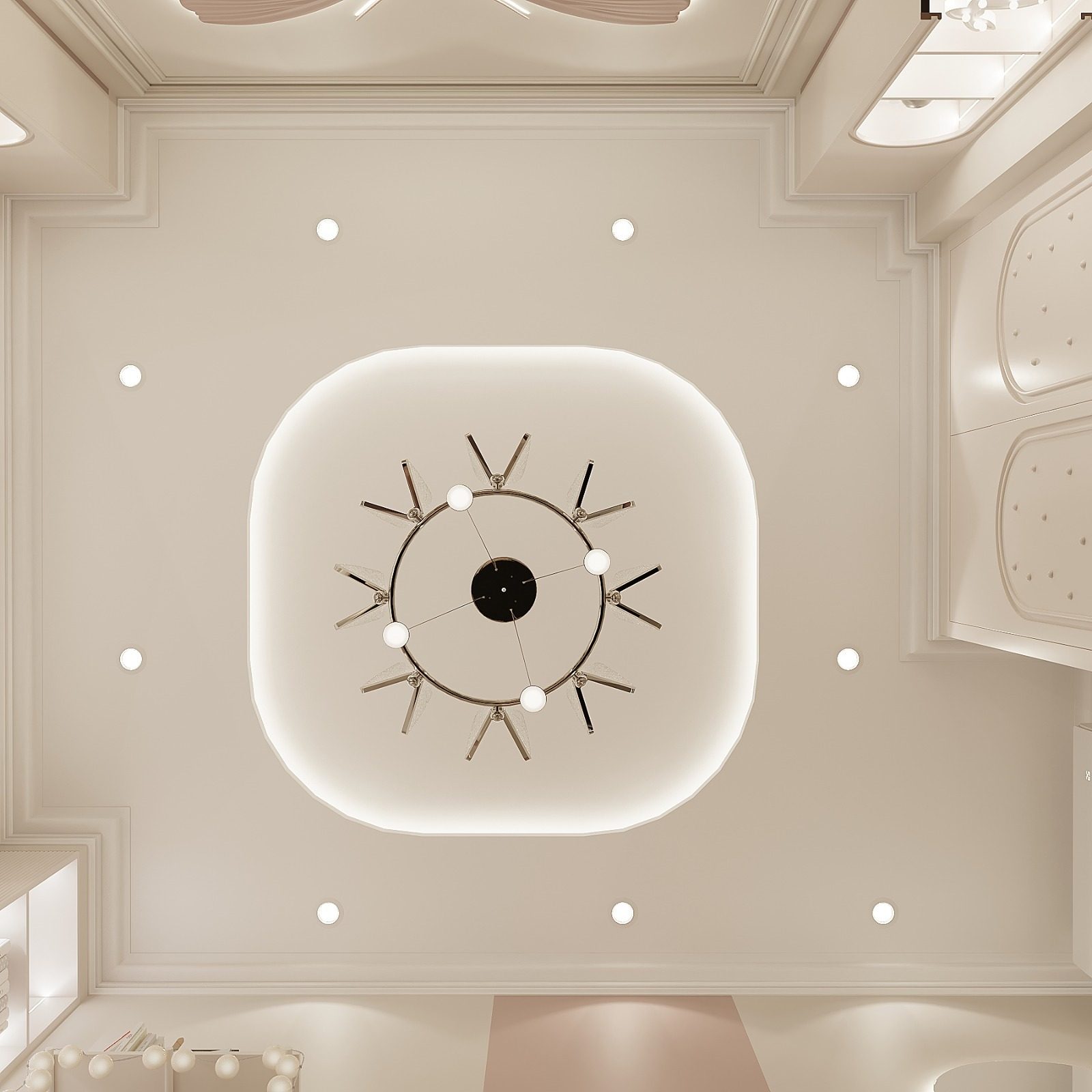 152 m² apartment, Akhundov Residence — Children's room. Interior view 6