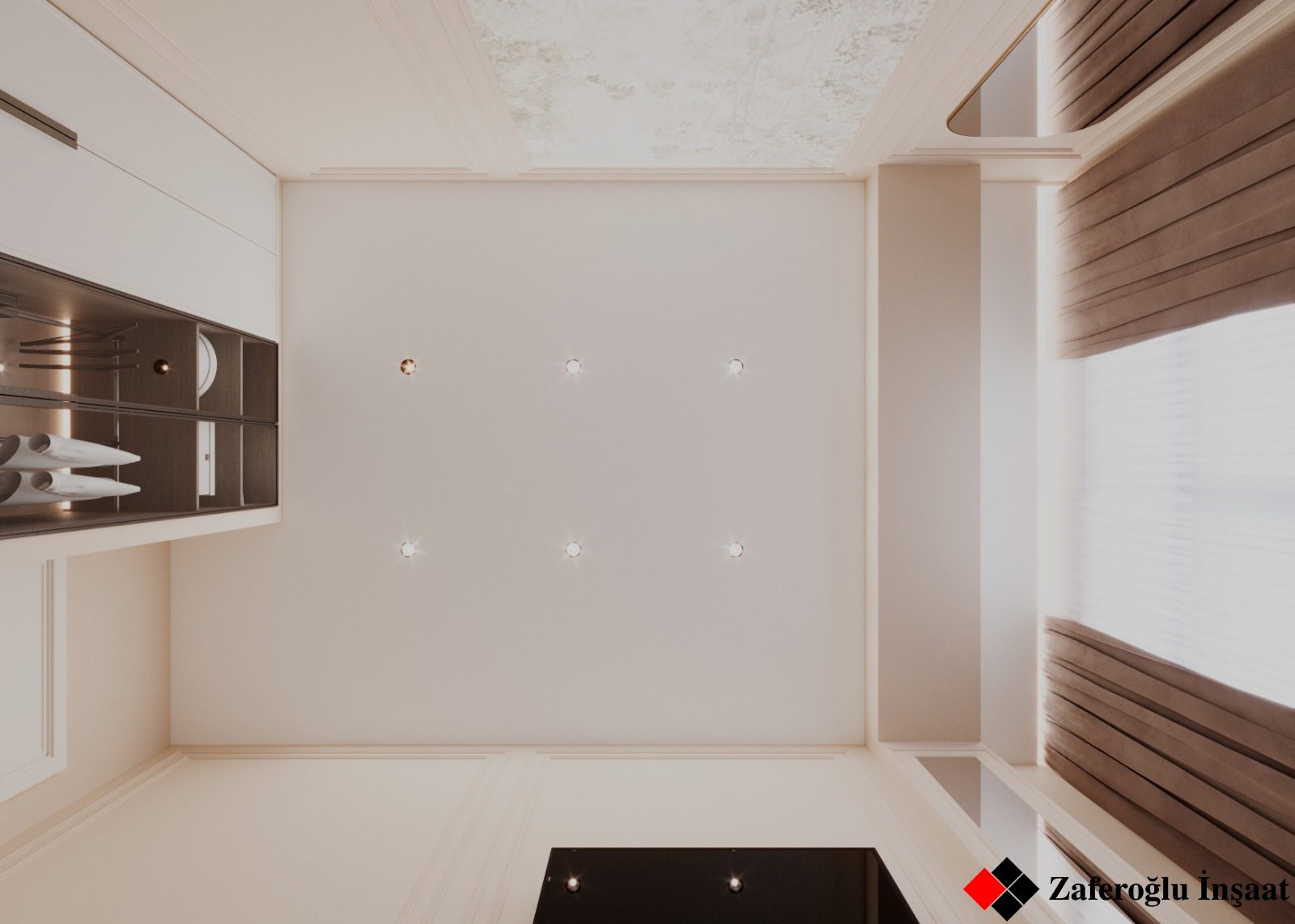 62 m² mənzil layihəsi, Qarayev — Əsas yataq otağı. İnteryer görüntüsü 12
