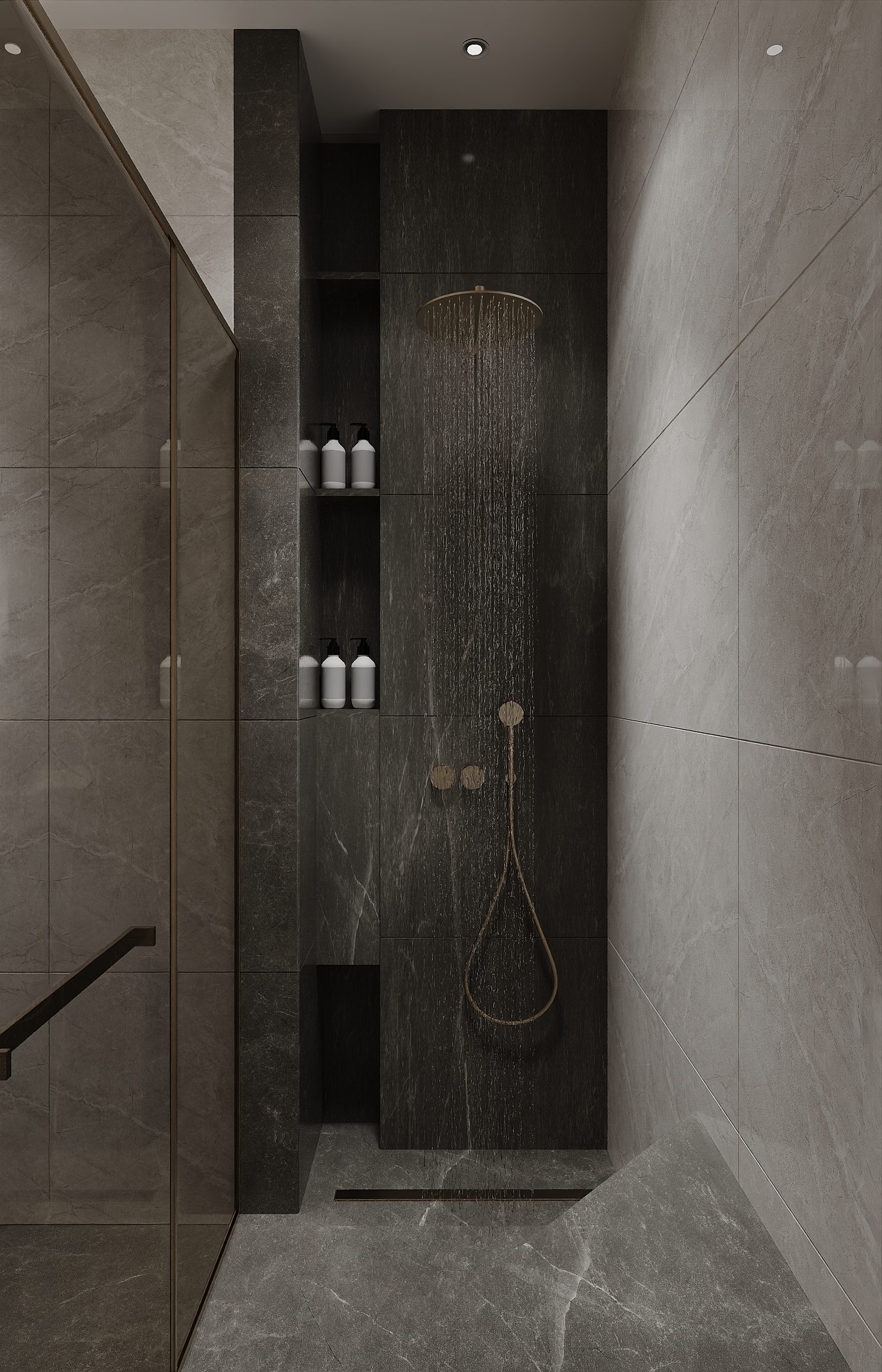 Selenium Residence-də mənzil layihəsi — Sanuzel. İnteryer görüntüsü 12