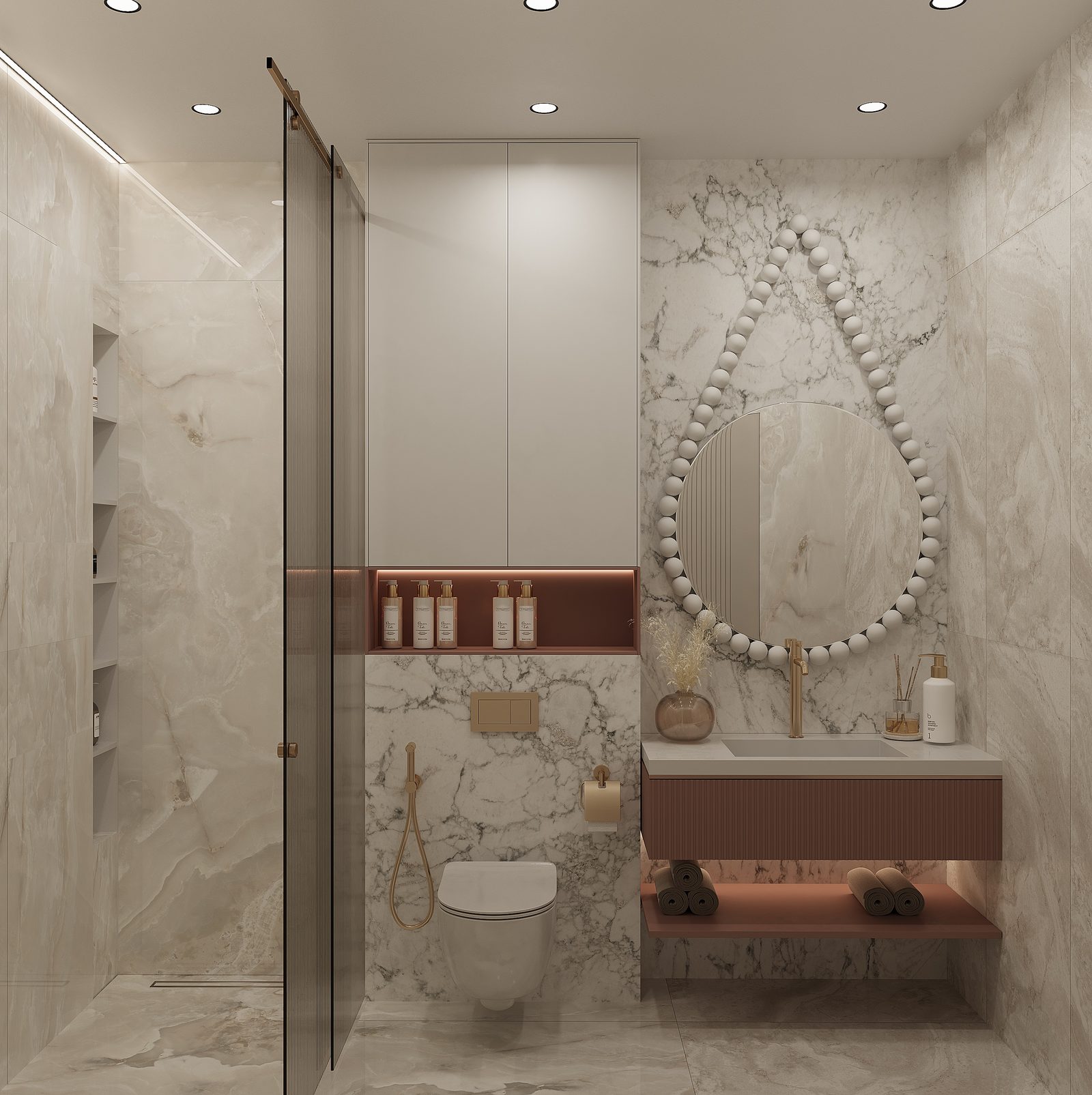Apartment project in Whitestone — Girl's room. Interior view 7
