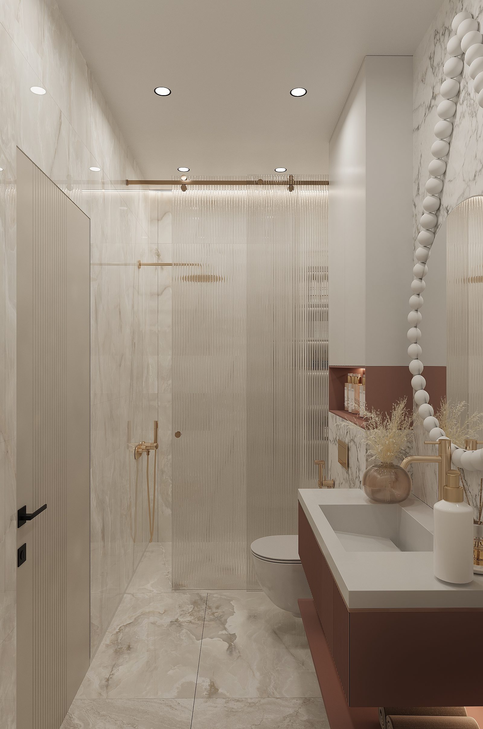 Apartment project in Whitestone — Girl's room. Interior view 8