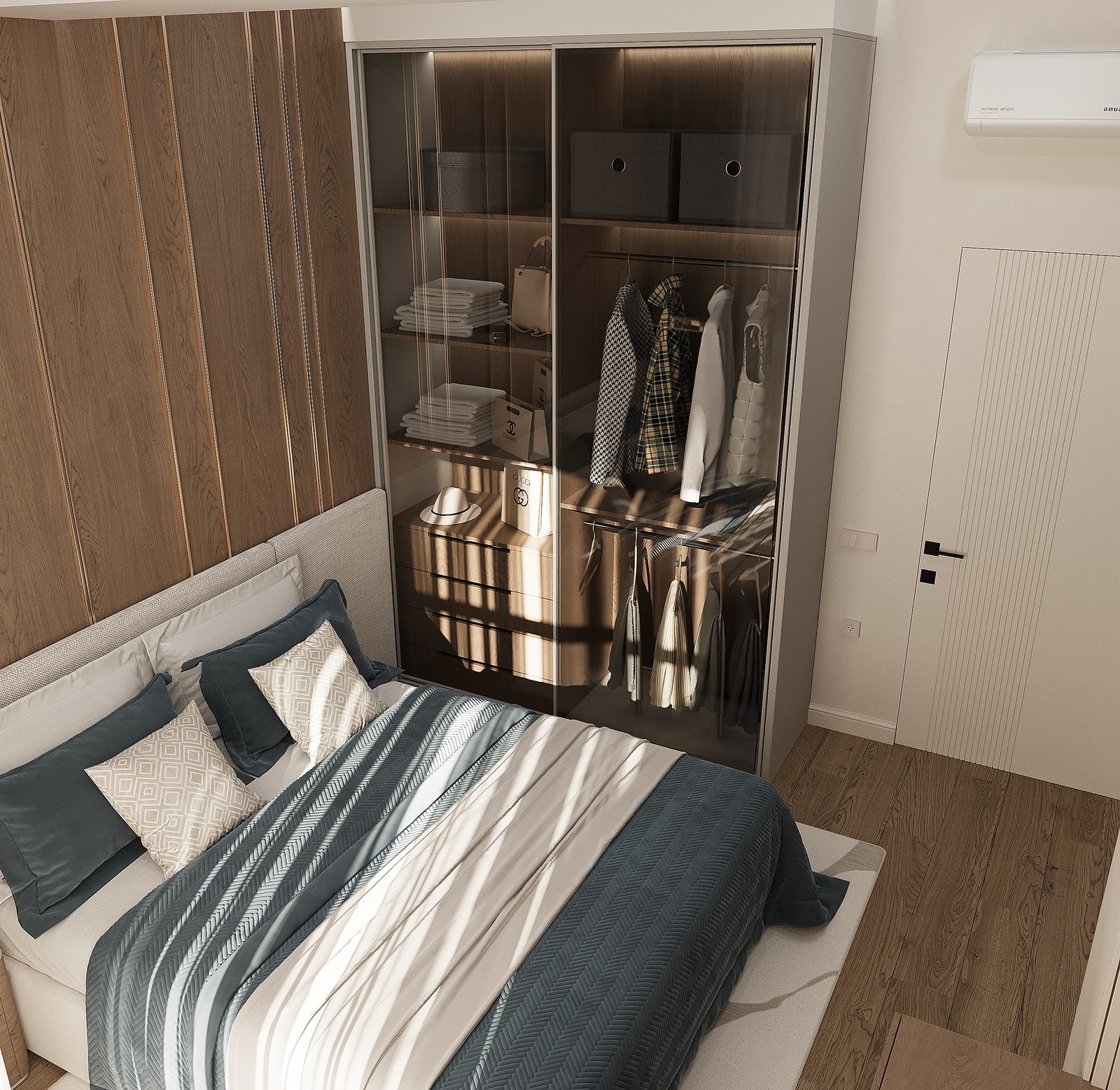 Apartment project in Whitestone — Boy's room. Interior view 10