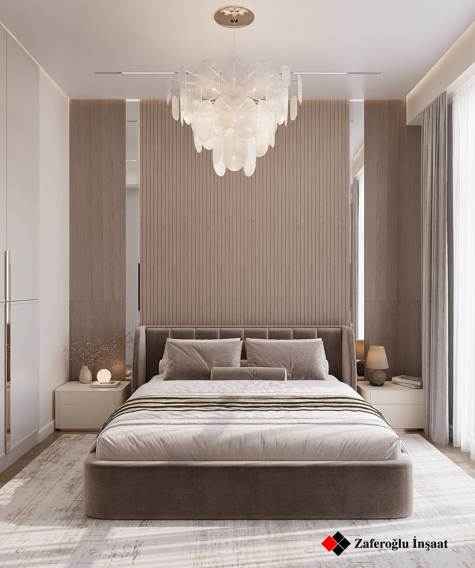 Apartment project in Whitestone — Master bedroom. Interior view 5
