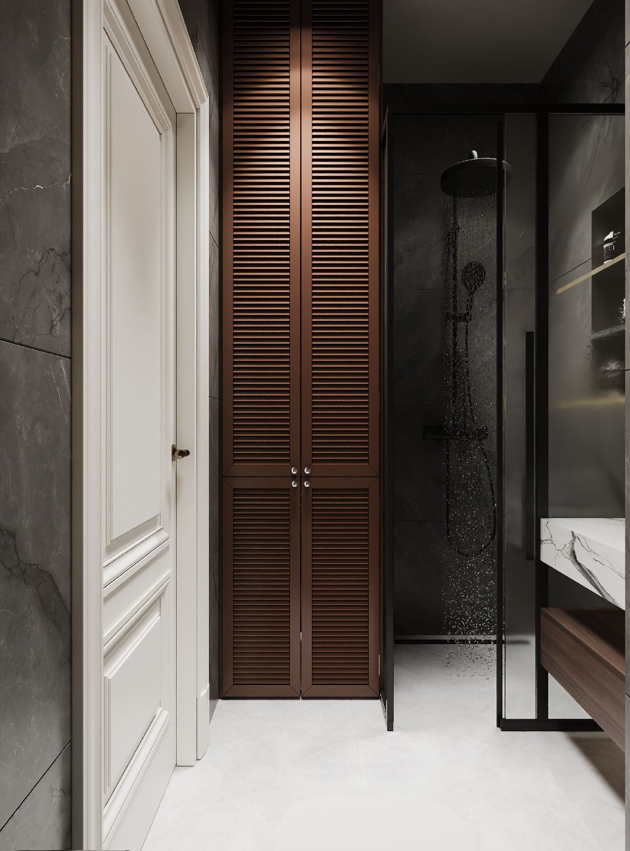 63 m² apartment — modern interior — interior view 3