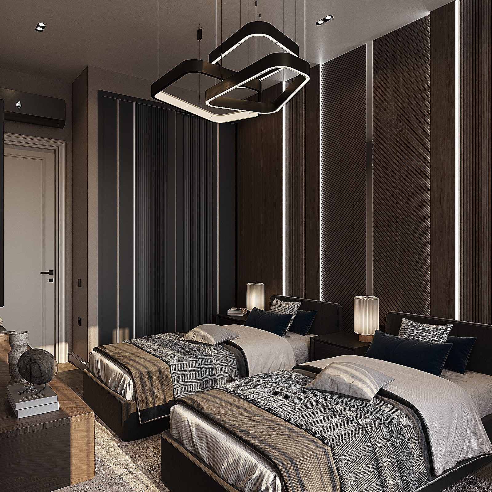 Квартира 115 м² — неоклассика — Детская. Вид интерьера 11