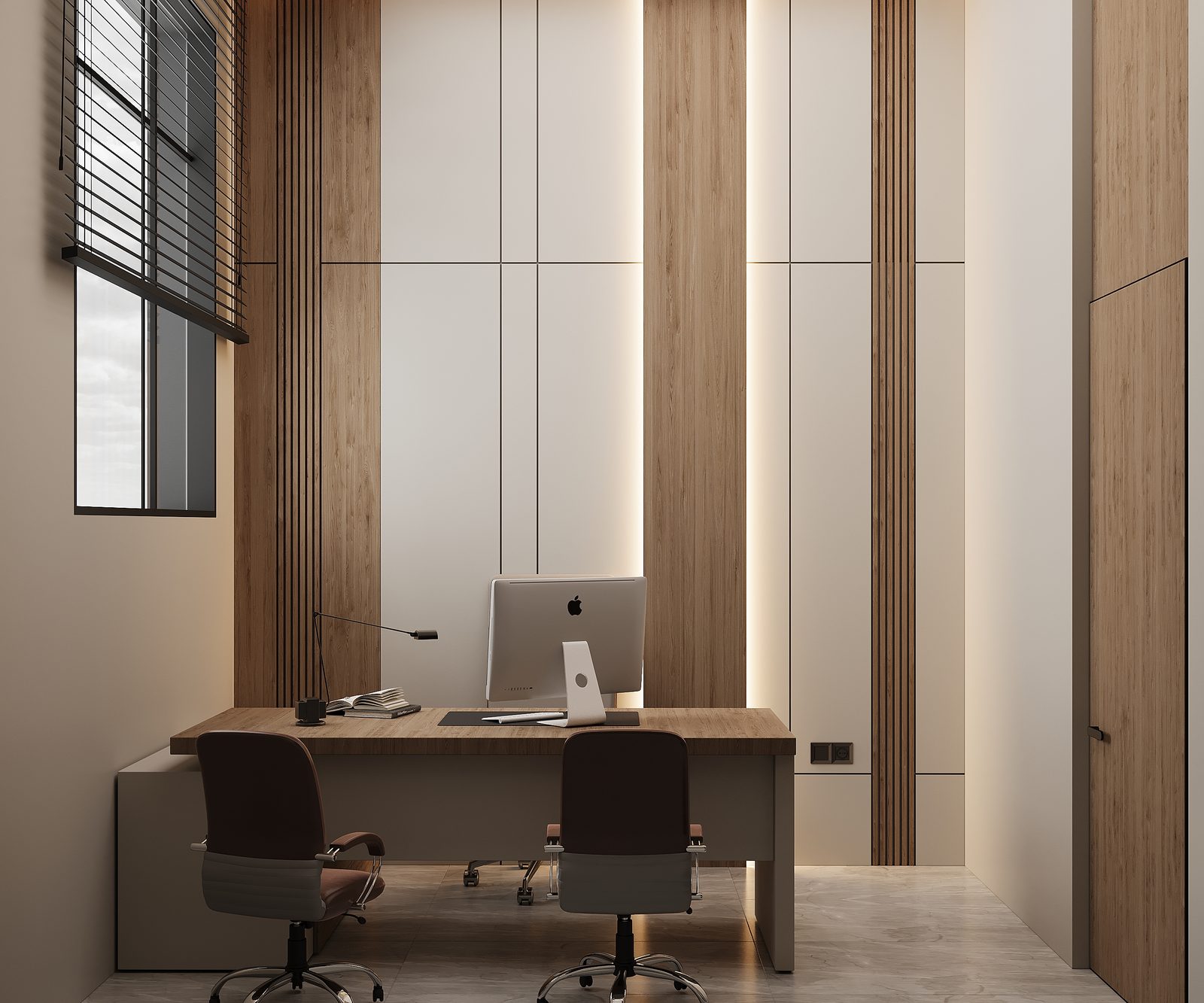 Office interior project — interior view 11