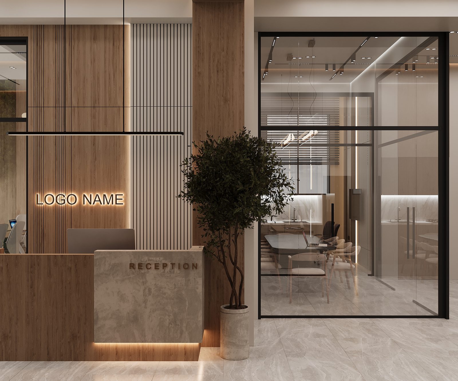 Office interior project