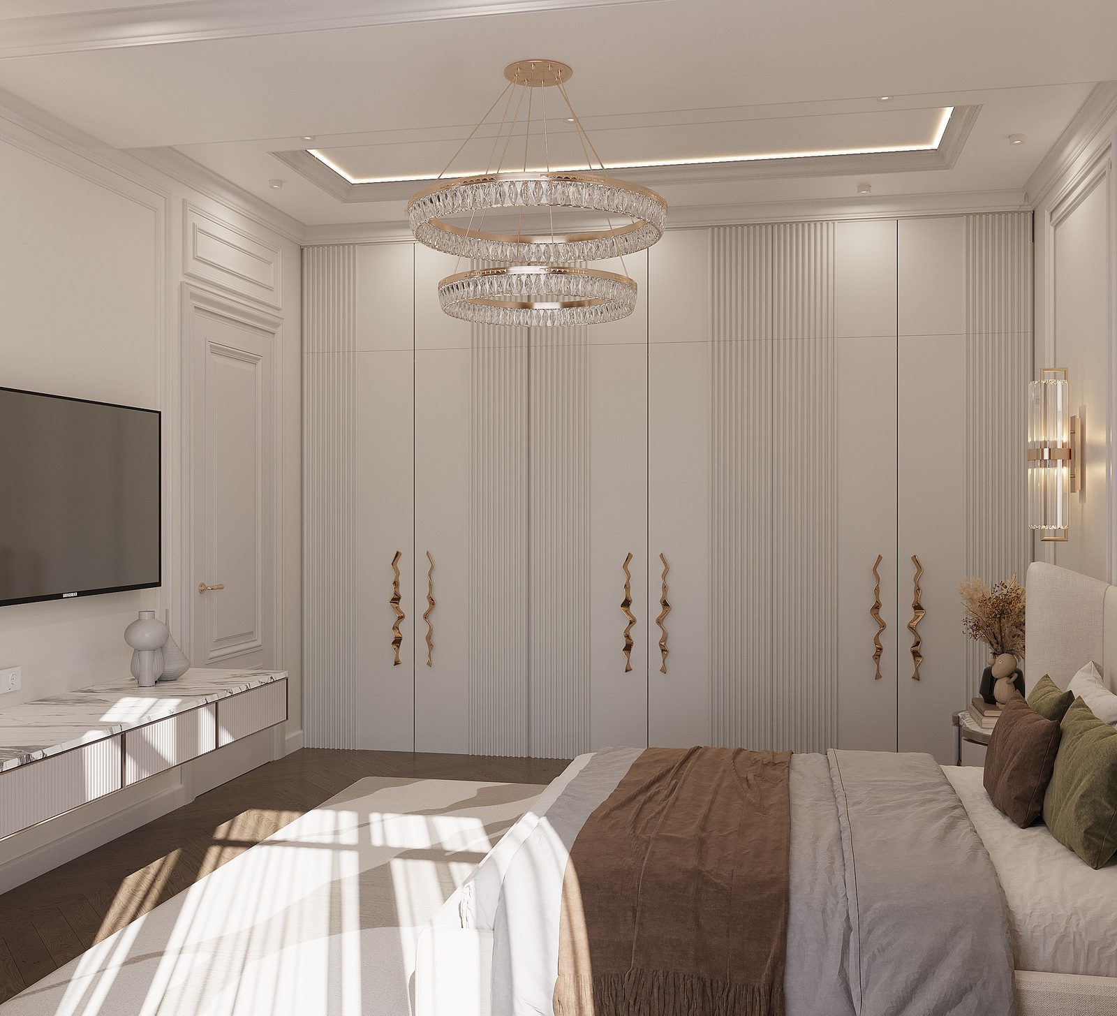 Three-storey house interior project — interior view 3